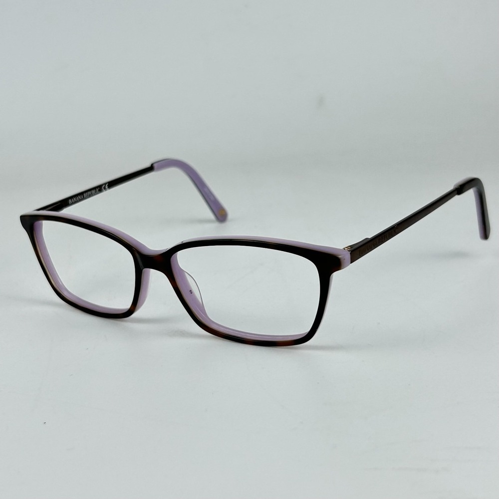 Banana Republic CATE/N 0AY0 Women Eyeglasses Frame Brown & Purple Full Rim 130mm